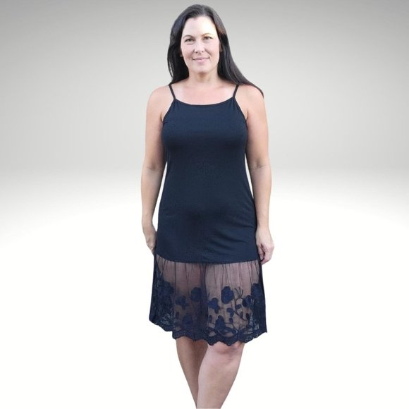 Stop and Smell the Roses Black Lace Dress Extender - Picture 4 of 7